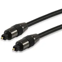 Equip 147922, TOSLINK, Männlich, TOSLINK, Männlich, 3 m, Schwarz