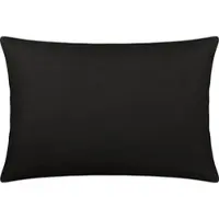 Erwin Müller Single-Jersey Kissenbezug Freising in schwarz | Gr.: 50 x 50 cm