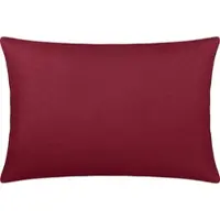 Erwin Müller Single-Jersey Kissenbezug Freising in weinrot | Gr.: 30 x 50 cm