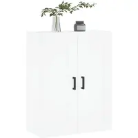 vidaXL Wandschrank Weiß 69,5x34x90 cm Holzwerkstoff