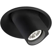 Wever & Ducre LED-Einbaustrahler BLIEK ROUND CEILING REC 1.0 LED schwarz Drahtfeder 2700K 125361B3 5404037301805
