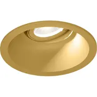 Wever & Ducre LED-Einbaustrahler DEEP ADJUST PETIT 1.0 LED Gold 2700K 153661G3 5404037306244