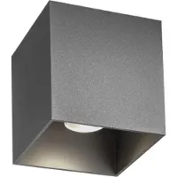 Wever & Ducre LED-Deckenaußenleuchte BOX OUTDOOR CEILING SURF 1.0 grau RAL 9007 2700K 735258D3 5404037333622