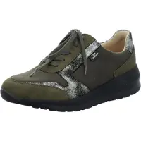 Finn Comfort Komfort Schnürschuhe Damen 31383930303637 Grün 41 EU
