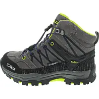 CMP Kinderstiefel Rigel Mid Trekking 3Q12944-Grau/Lime-35