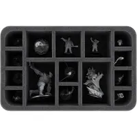Feldherr Schaumstoffeinlage 15 Fächer für Batman Miniature Game Modelle