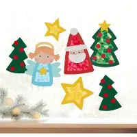 Haba Bastelset - Erstes Kleben Weihnachtsmotive