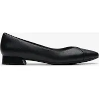 Clarks Natalyn Wunsch Schwarze Lederschuhe