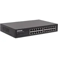 Intellinet 24-Port Gigabit Switch Desktop & 19"Rackmount Met