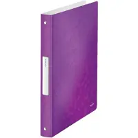 Leitz WOW, A4, Polypropylen (PP), Metallisch, Violett, 200 Blätter, 2,5 cm, 257 mm