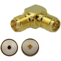 DeLOCK RF-Adapter RP-SMA (W) gewinkelt bis SMA (W)