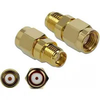 DeLOCK HF Adapter RP-SMA Stecker zu SMA Buchse 10 GHz