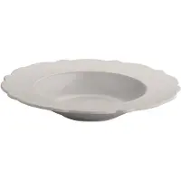 Alessi Suppenteller Dressed En Plein Air Light Grey 23,3 cm (Set von 4 Stück)