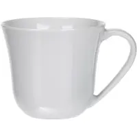Alessi Kaffeebecher KU White Porzellan 200 ml (Set von 4)