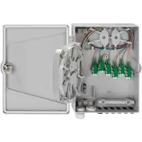 Rutenbeck APL 12xLC-D OS2 APC - Oberflächenmontage-Verteilerkasten