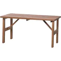 FUN STAR Tessin Tisch, 150x72 cm, braun Kiefernholz