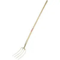 Freund Victoria Dunggabel Erntekönig Zinken-L.310mm 4 Zinken norddeutsch geschmiedet,m.Stiel