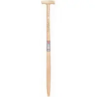 Ideal Office 650-11141 Hickory-T-Stiel 85cm dop. gebo.f.Spaten außer Rode., natur (1 Stück)