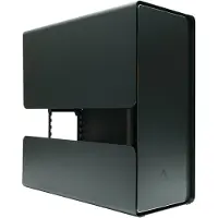 Azza Cast, Midi Tower, PC, Schwarz, ATX, Aluminium, Stahl, Multi