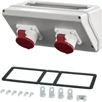 Hensel HEN MiCB11 Verteilergehäuse 2xCEE 16A 5-polig 6h