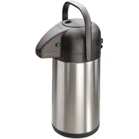 MATO INTERPRÄSENT Thermoskanne aus Edelstahl mit Pumpenmechanismus Pumpy 1.9 L