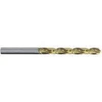 Exact 32532 HSS Metall-Spiralbohrer 3 mm Gesamtlänge 61 mm geschliffen, TiN DIN