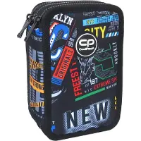 CoolPack Jumper Schulfedermäppchen 3 Fächer F067673 Big City