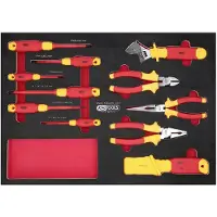 Ks Tools Werkzeug-Set Werkzeugsatz 117.6111 398mm 568mm Chrom-Vanadium-Stahl 1700g