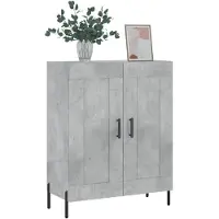 vidaXL Sideboard Betongrau 69,5x34x90 cm Holzwerkstoff