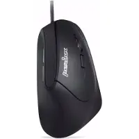 Perixx PERIMICE-515 II, Ergonomische Maus, USB-Kabel, schwarz