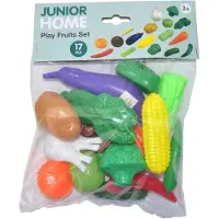 Junior home Play Fruits Set 17 pcs 2 (Assorted)