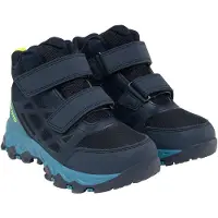 Viking Track Mid WP 2V Kinder Sneaker, Navy/Denim, 31, Kinderschuhe