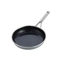 KitchenAid CC004950-001, Rund, Allzweckpfanne, Schwarz, Edelstahl, Keramik, Edelstahl, 28 cm