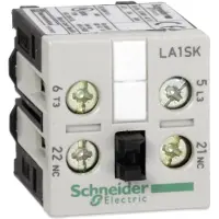 Schneider Electric LA1SK01 Hilfsschalterblock, 1Ö, Schraubanschluss