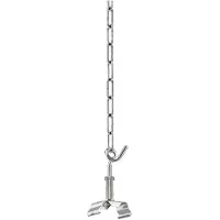 Trilux 6188900, Montageset, Zimmerdecke, Edelstahl, CE, 95 mm, 55 mm