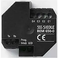 Siedle Bus-Eingangs-Modul Schwarz BEM 650-02