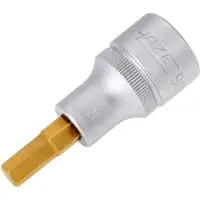 Hazet Schraubendreher-Steckschlüsseleinsatz 986-7 - Vierkant hohl 12,5 mm (1/2 Zoll) - | 986-7