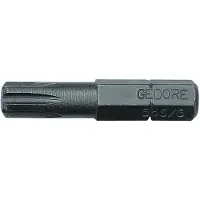 Gedore 686 5 S-010 Schraubendreherbit 1/4", Vorteilspack 10-teilig, RIBE M5