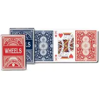 Piatnik Wheels Poker Cards a deck of 55 cards