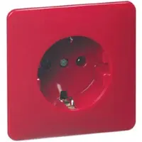 PEHA by Honeywell PEHA 00795011, Typ F, Rot, Kunststoff, 250 V, 16 A, 50/60 Hz