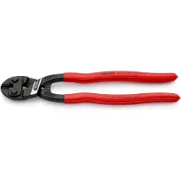 Knipex Kompaktbolzenschneider DIN ISO 5747 L.250mm gerade mit Aussparung schwarz atram. Griffe Ku. überzogen CoBolt f.Pianodraht 4,2mm