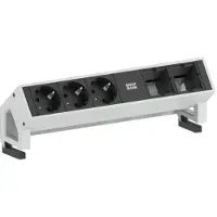 Bachmann DESK2 3x Schutzkontakt 2x ABD GST18 Inox