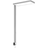 MAUL Klemmleuchte MAULjura, dimmbar, chrom / silber, für Arbeitszimmer / Büro, Aluminium, Modern, Klemmleuchte