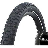 Schwalbe 70-584 Hybrid Johnny Watts Plus, E-25, Draht, Addix Green, Radial, schwarz-reflex