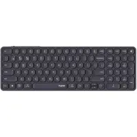 Rapoo E9710M, Kabellos, RF Wireless + Bluetooth, QWERTZ, Dunkles Grau