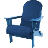 Aspero Gartenstuhl Adirondack mit Auflage