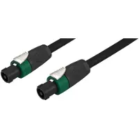 Monacor MSC-205/SW, Speakon, Männlich, Speakon, Männlich, 5 m, Schwarz, Blau