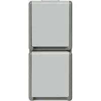 Siemens Steckdose 1f gr glz DELTAfläche AP m.BS 5UB4724