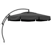 Sungarden Easy-Sun 3,5m silber/anthrazit Ampelschirm