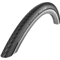 Schwalbe 25-590 Marathon PLUS SmartGuard Rollstuhl, Draht, TwinSkin, 26x1.00", schwarz